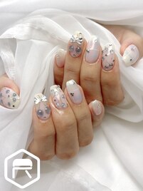 さくらんぼネイル