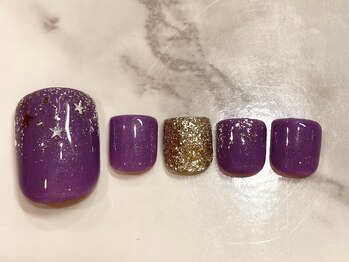 ネイルサロン ラブリーズ 相模大野店(NAIL SALON LOVELLY'S)/定額フット ¥7800