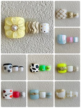 ナナズネイル 西小倉店(NANA's Nail)/フット☆サンプル