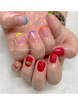 ネイルアート ジマー/クリアニュアンスと60minart 