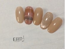 エディットワンバイユウリ(EDIT1 by youri)/カジュアルのチェックネイル