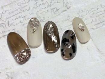 グリッター(GLITTER)/ニュアンスレオパード