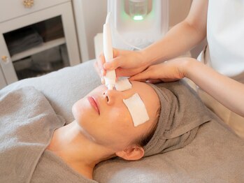 ルミア 函館店(LuMia)の写真/もう毛穴で悩まない私へ。【開ききった毛穴】を肌の土台から根本改善！毛穴レスな素肌へ。自信溢れる肌♪