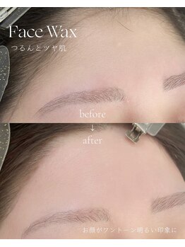 ダズル さいたま新都心(DAZZLE)/美眉スタイリング/フェイスWAX