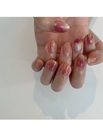 apricot × cassis nuance