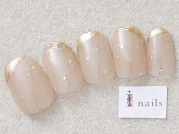 アイネイルズ 三宮店(I nails)/シンプルミラー￥7500