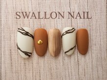 スワロンネイル(SWALLON NAIL)/バレンタインデザイン