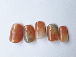 オレンジもやもやニュアンス