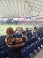 リア 門前仲町店(li'a) 休日は野球観戦に行きます!巨人ファンです☆