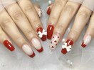 フレンチネイル＋アート追加