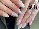 ラメ×ニュアンス