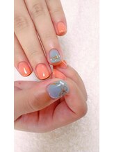 フレチル(frachill)/フレンチリボンのポイントアート