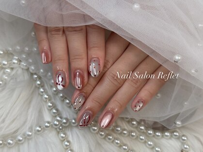 nailsalon Reflet【長さ出し/フィルイン/持ち込み】の写真