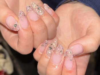 アムリス 表参道(amris)/煌めきフラッシュネイル