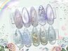 レイニーシーズン♪ ☆あじさい/水滴ネイル ¥7700→5280