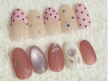 ネイルアンドアイ リリー 住道店(Lily)/季節のトレンドデザイン¥7700～