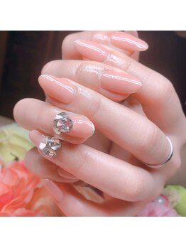 シュシュ ルージュ(chouchouRouge)/ビジューネイル