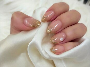 アバネイル 藤が丘(AVA NAIL)/【グリッターミラーネイル】