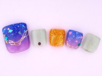 ネイルサロン ノア/[フット]アートしっかりコース☆