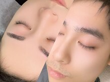 メンズ眉毛も得意ですマンツーマンだから恥ずかしくても大丈夫