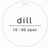 まつげパーマ/アイブロウ/ dillのお店ロゴ