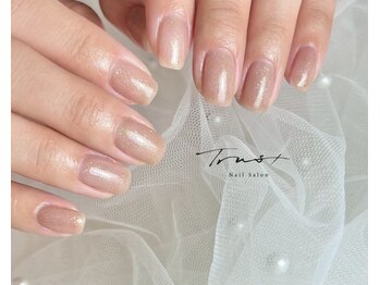トラストネイル 垂水(TRUST NAIL)/フィルイン ラメワンカラー
