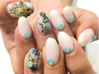 ネイルサロン ティディ(TIDY)/天然石風