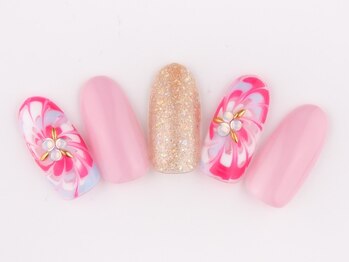 エリクサーネイル 五反田(Elixir Nail)/定額c やり放題/クーポン使用