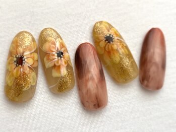 ビューティーサロン ハル(beauty salon haru)/【やさしいガーベラ】