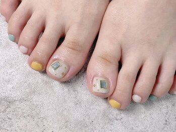 プライズアイリス アイラッシュ 池袋東口店(prize Iris eyelash)/【フット】定額デザインSコース