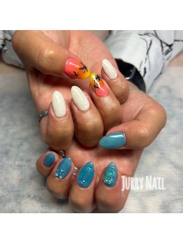 ジュリーネイル 所沢店/夏ネイル