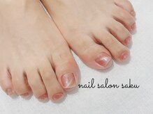 サク(saku)/冬でもフットネイル