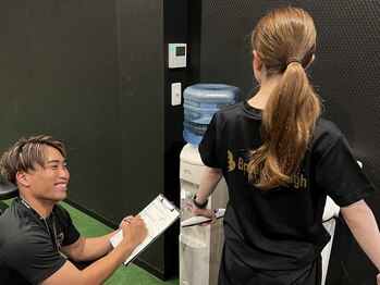 ブレイクスルー(Breakthrough)/測定　お客様の身体をチェック