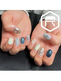 個性派ネイル