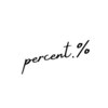 パーセント(percent.%)のお店ロゴ