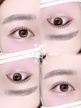メル(meru)/eyebrow × lash lift