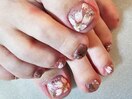 桜 フットネイル