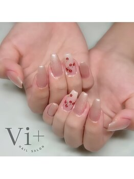 ビープラス(Vi+)の写真/定額で叶う最旬トレンドデザイン◎モテ可愛い~シンプル系まで豊富に楽しめる!《定額デザイン/¥5,000~》