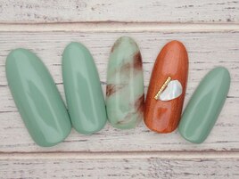 ＃タイダイ柄＃ニュアンスネイル