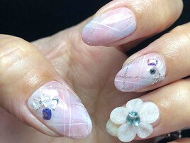 ちぐはぐ　夏チェック　シェル