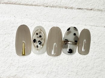 スーン(S∞N)/プチアート定額ネイル￥6980