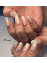 エムズネイル サベージ(M's nails Savage)/モヤモヤホワイト