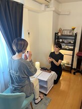 アロマボディケアサロン ナチュラル(Natural)/カウンセリングの様子　リンパ