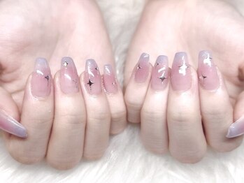 モカ 心斎橋(moca by Lee)/【Miyu】チークネイル