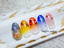 エンジェルガーデンネイル 池袋店(Angelgarden nail)/ヨーヨー金魚ネイル♪