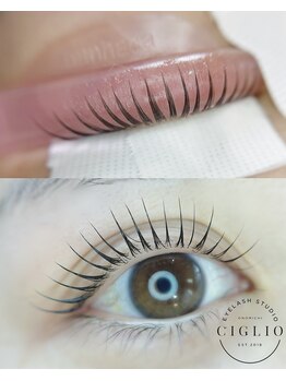 チリオ(CIGLIO)/圧倒的人気！束巻きまつ毛パーマ