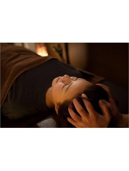 ヘッドスパで癒されたい