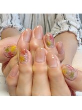 ヘアー ユニバース(HAIR UИIVERS)/シアーブラウングラデ+マグ紅葉