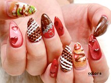 カラーズ ブルー 渋谷店(color's blue)/バレンタインネイル