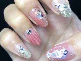 ちぐはぐ　人魚の鱗　シェル